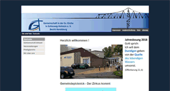 Desktop Screenshot of gemeinschaft-rendsburg.de